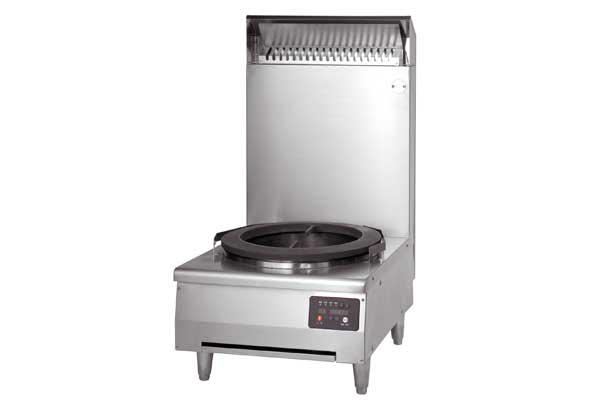 ガスローレンジ｜機器表面が熱くならない、厨房環境に配慮した低輻射 